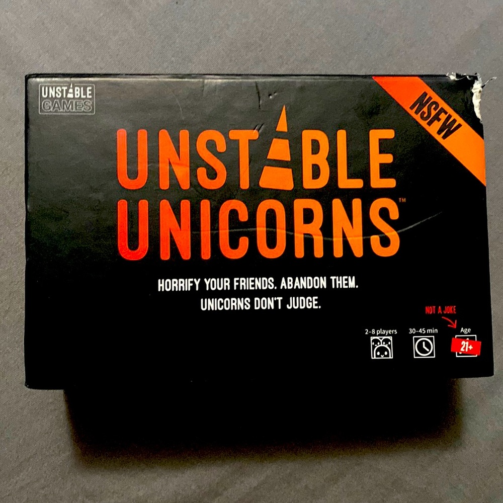 Unstable Unicorns NSFW Game